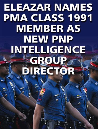 pnp directorate for intelligence|Eleazar names PMA Class 1991 member as new PNP Intelligence Group.